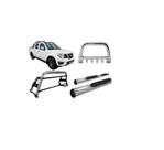 Kit Quebra Mato+santo Antonio H2-estribo Fontier 08/16 Cromo Kit Quebra Mato+santo Antonio H2-estribo Fontier 08/16 Cromo