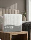 Kit Queen Jogo de Cama Colcha e Porta Travesseiros Brancos Toque Macio Conforto para o Enxoval Teka