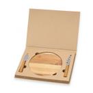 Kit Queijo 3 Peças com Estojo kraft