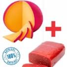 kit : Queijo do reino bola artesanal 500gr + Goiabada artesanal 500gr