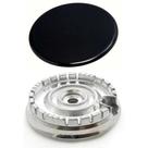 Kit Queimador + Espalhador Boca Grande Fogão Consul - 3 Pinos