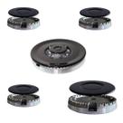 Kit queimador + espalhador para cooktop atlas agile 5 bocas