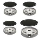 Kit queimador + espalhador para cooktop electrolux gc58v