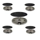 Kit Queimador+espalhador Para CookTop Fischer 5 Bocas Kit Queimador+espalhador Para CookTop Fischer 5 Bocas
