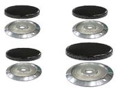 Kit queimador + espalhador para fogão electrolux 52sm / 52sg