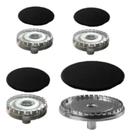 Kit Queimadores + Espalhadores Esmaltec Mayorca 4 Bocas