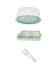 Kit quejeira + porta frios + pegador multiuso