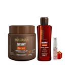 Kit Queravit umectação capilar 1 Máscara 250ml 1 Cristal líquido + Presente Lourre 15ml