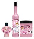 Kit Química Das Rosas Dalie Coiffer 3 Passos