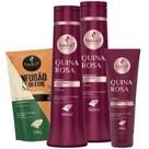 Kit Quina Rosa Sh Cond 500ml Leave-in 240gr Haskell
