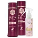Kit Quina Rosa Shampoo + Cond 300ml + Finalizador Obrigatório Lourre 120ml