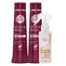 Kit Quina Rosa Shampoo + Cond 500ml + Finalizador Obrigatório Lourre 120ml