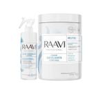Kit Raavi Loção Higienizante 500ml + Esfoliante Neutro 1kg
