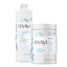 Kit Raavi Neutro Óleo 1L+ Creme 1kg