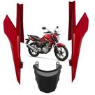 Kit Rabeta Central Lateral Traseira Honda Cg Titan 160 Vermelho Marrakesh 2022 2023 2024 Kit Rabeta Central Lateral Traseira Honda Cg Titan 160 Vermelho Marrakesh 2022 2023 2024