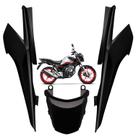 Kit Rabeta Lateral Central Traseira Completo Honda Cg Titan 160 2023 Preto Kit Rabeta Lateral Central Traseira Completo Honda Cg Titan 160 2023 Preto