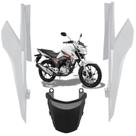 Kit Rabeta Lateral Central Traseira Honda Cg Titan 160 Branco Ross 2016