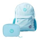 Kit Rabisk Feminino Glitter Mochila + Estojo Box Verde