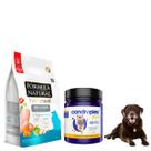 KIT Ração Fresh Meat Sênior 2,5Kg Condroplex 45 sticks Suplemento Vitaminico