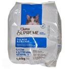kit ração Quatree supreme gatos sênior castrados sabor frango e salmão