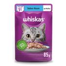 Kit Ração Úmida Atum ao Molho para Gatos Adultos 20 Unidades Whiskas Sachê