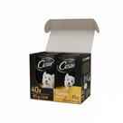 Kit Ração Úmida Cesar Sachê Cortes Selecionados Frango Marinado ao Molho para Cães Adultos 40 Unidades