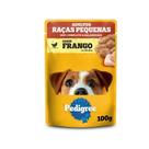 Kit Ração Úmida Frango ao Molho para Cães Adultos de Raças Pequenas 18 Unidades Pedigree Sachê