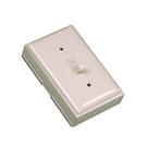 Kit Raceway Wiremold B2S Metal série 500 com interruptor Ivory