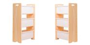 Kit Racks Organizador Pocket, Guarda Livros E Brinquedos