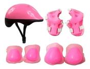 Kit Radical Proteção Completo Plus Infantil Capacete Dm Toys
