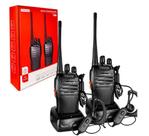 Kit Rádio Comunicador FM UHF e VHF Tomate MRA-002 - Comunicação Eficiente e Clareza em Longas Distâncias