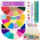 Kit Rainbow Loom Mighty Rainbow Case com 6.000 elásticos