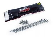 Kit raio traseiro tech ride tornado cromado 4mm Kit raio traseiro tech ride tornado cromado 4mm