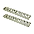 Kit Ralo Grelha Linear 7312X2GDA para Areas Externas com Caixilho Bege GDA Industria e Distribuidora Kit Ralo Grelha Linear 7312X2GDA para Areas Externas com Caixilho Bege GDA Industria e Distribuidora