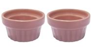 Kit Ramekin Ramequim Rosa Porta Molho Molheira 50ml 2Pçs Kit Ramekin Ramequim Rosa Porta Molho Molheira 50ml 2Pçs