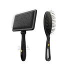 Kit Rasqueadeira Reta Grande Pinos Firmes e Escova Pinos Média Sem Bolinha Black Premium Propetz Original