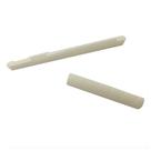 Kit rastilho custon sound nut 43mm p/guitarra/violao aço 100% osso