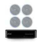 Kit Rd Bt Ceiling Amplifier Frahm + 4 Arandelas 6co2r JBL