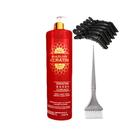 Kit Realinhamento Termico a base de Queratina Brazilian Keratin 2x1 Lt - Souple Liss Kit Realinhamento Termico a base de Queratina Brazilian Keratin 2x1 Lt - Souple Liss