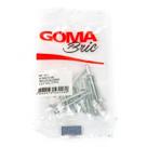 Kit Rebite de Repuxo Alumínio Goma 4,0 x 16 10 Peças
