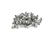 Kit Rebite Para Lona De Freio 4X6 Aluminio 1000 Unidades