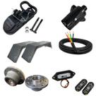 Kit Reboque Asa Delta Munheca 2500kg Cubo Lanterna Completo