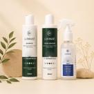 Kit reconstrucao: shampoo + condicionador + spray multifuncional 10 x 1