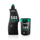 Kit Reconstrutor Imediato Cabelo S.o.s 1l Sachê Professional
