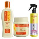 Kit Reconstrutor +Shampoo e Máscara Mel 250ml/g Bio Extratus Kit Reconstrutor +Shampoo e Máscara Mel 250ml/g Bio Extratus