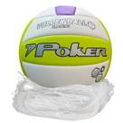 Kit Rede E Bola De Vôlei Poker