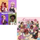 Kit Redimidas + Corajosas Para Colorir Os Contos das Princesas Vilãs Desencantadas Mundo Cristão