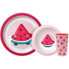 Kit Refeição Baby Frutti Melancia Prato Copo e Bowl - Buba
