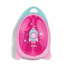 Kit Refeicao Com Talher Foguete Buba- Rosa