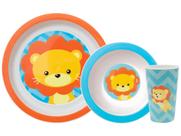 Kit Refeição Infantil Buba Animal Fun Leão
